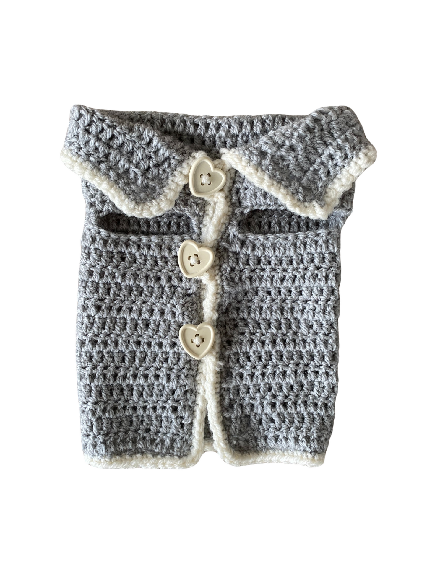 Pebble Paws - Grey Sweater